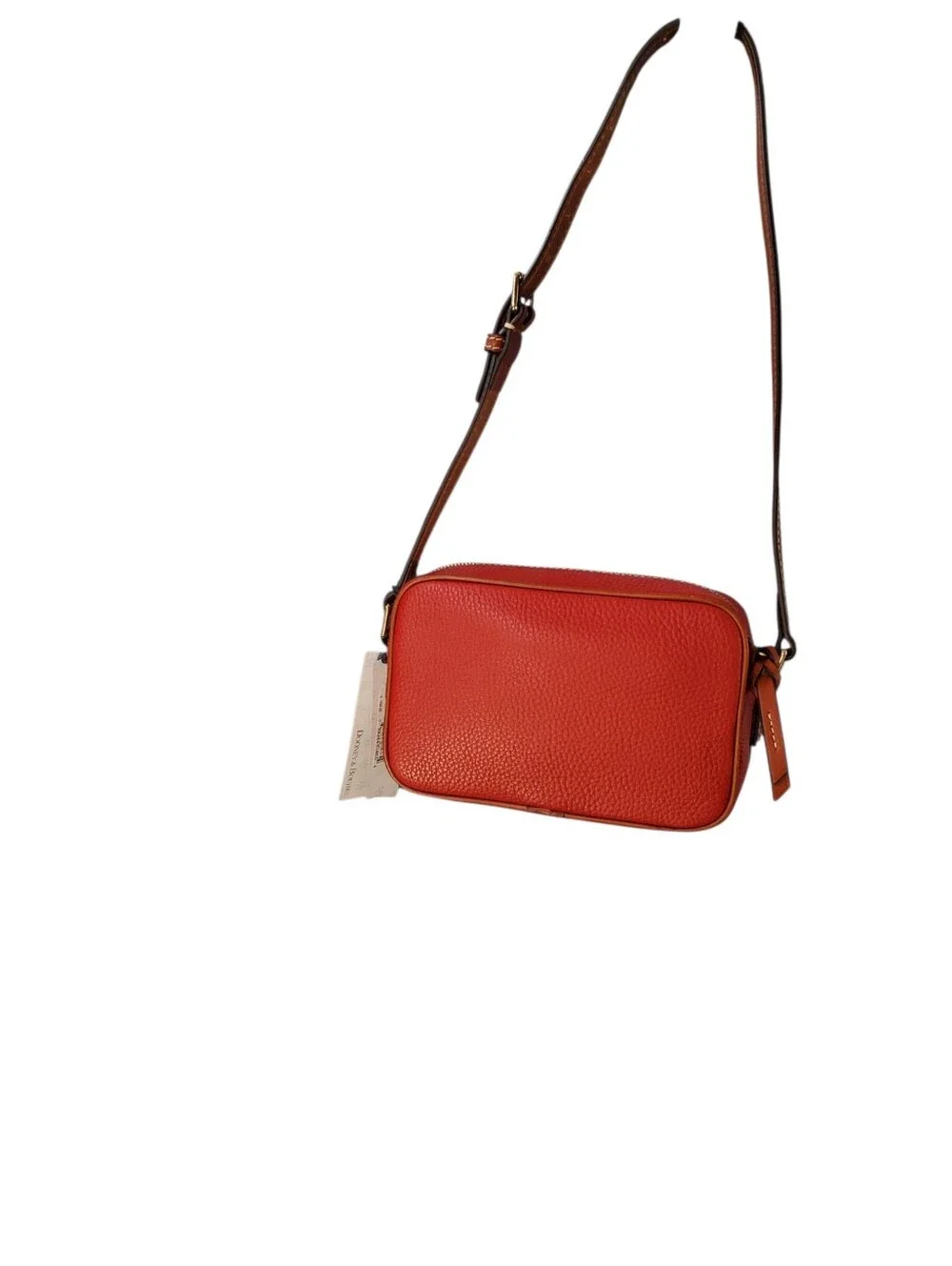 Dooney & Bourke Red Pebble Camera Crossbody Bag